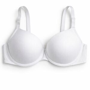 Seamless White Molded T-Shirt Bra - Everyday Support